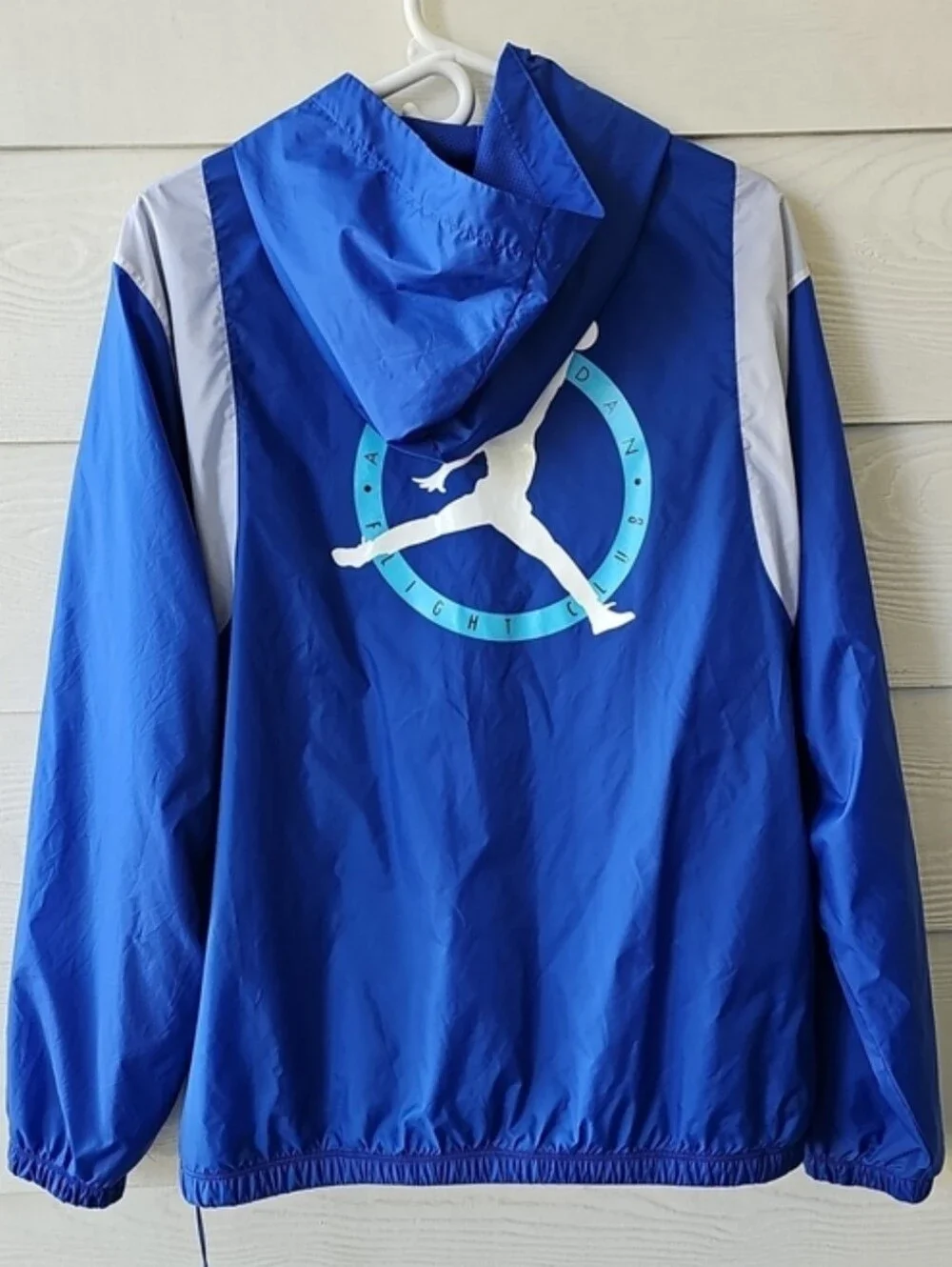 Nike Jordan Flight MVP Tracksuit Set Hooded Jacket & Pants Size L Blue